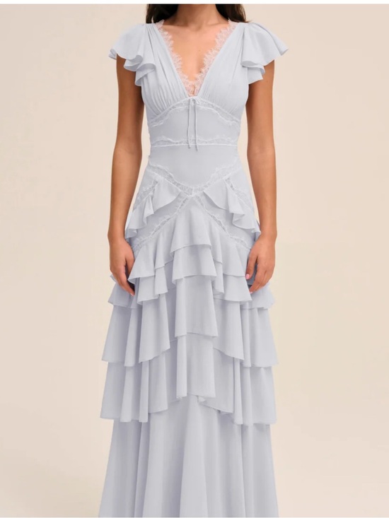 For Love And Lemons Dresses & Skirts - NWT REVOLVE For Love & Lemons Adriana Gown in Periwinkle - Size 0/XS